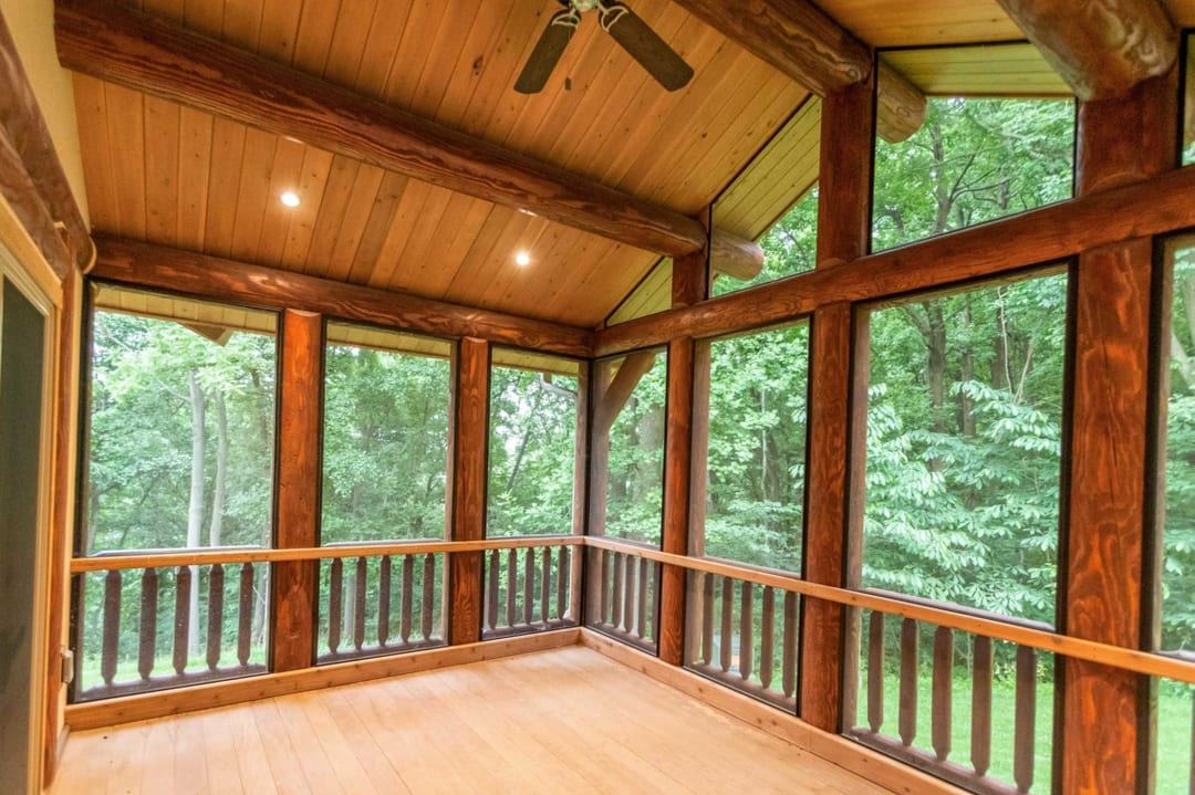 Log Post and Beam Homes Highline Construction